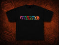 'VISA STAMP' TEE BLACK