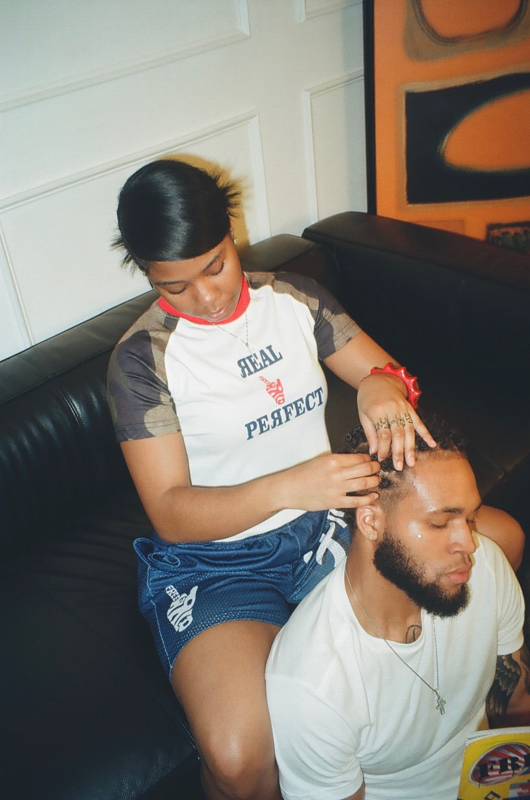 WMNS REAL > PERFECT CROP TEE